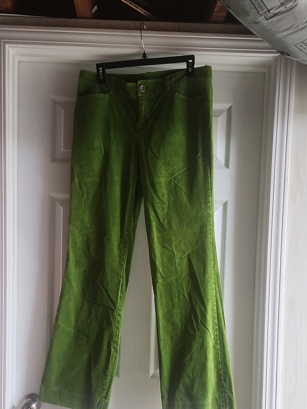 Green Corduroy Wide-Leg Pants By LILY PULITZER